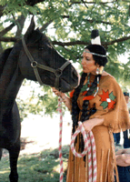 Donna and her horse Shamarrah